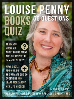 cover image of Louise Penny Books Quiz--50 Questions